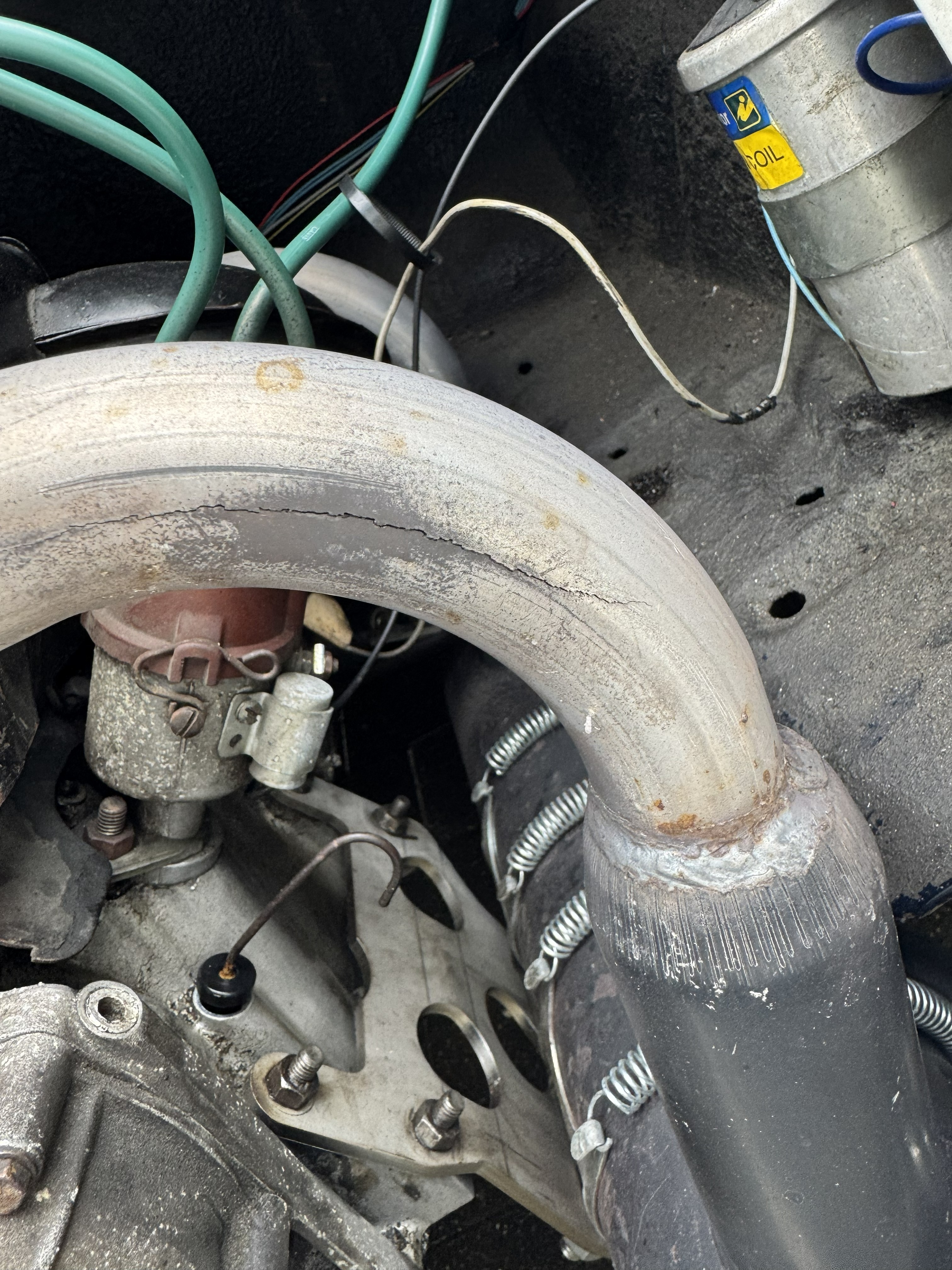 Cracked Exhaust